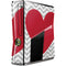 Chevron Heart Xbox 360 Slim (2010) Skin