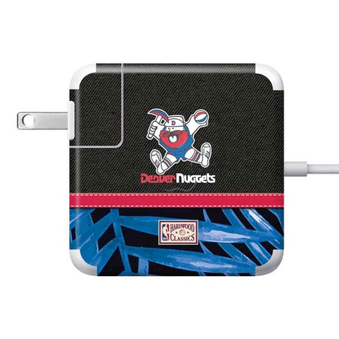 NBA Denver Nuggets Retro Palms 85W Power Adapter (15 and 17 inch MacBook Pro Charger) Skin
