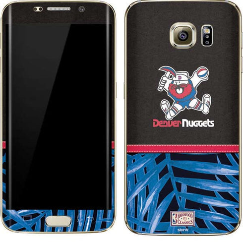NBA Denver Nuggets Retro Palms Galaxy S7 Edge Skin
