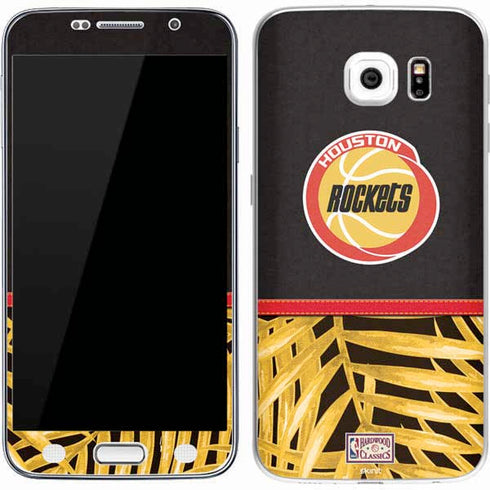 NBA Houston Rockets Retro Palms Galaxy S7 Skin