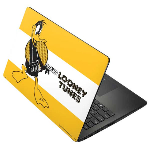 Looney Tunes Daffy Duck Yellow Stripes Asus X502CA 15.6 Skin