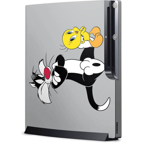 Looney Tunes Sylvester Tweety Bird Crossed Arms Playstation 3 & PS3 Slim Skin