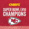 NFL Chiefs Super Bowl LVIII Champions Wii (Includes 1 Controller) Skin