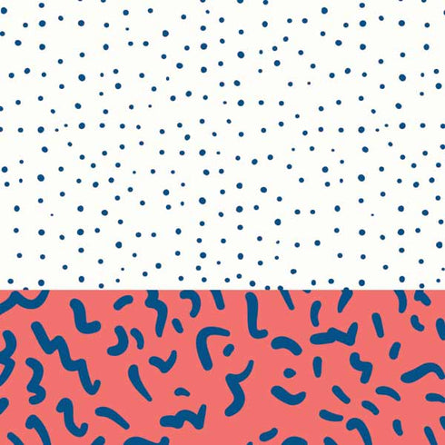 Polka Dot Split Surface Laptop Skin