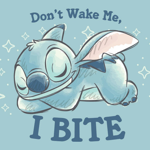 Disney Lilo and Stitch Dont Wake Me I Bite Galaxy Z Fold4 5G Clear Case