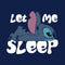 Disney Lilo and Stitch Let Me Sleep Galaxy A53 5G Clear Case