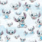 Disney Lilo and Stitch Pattern Galaxy Z Flip4 5G Skin