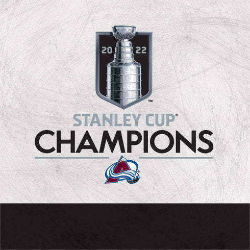NHL 2022 Stanley Cup Champions Avalanche Laptop Skins