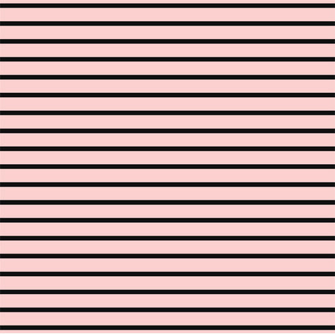 Pink and Black Stripes PlayStation 4 Gold Wireless Headset Skin