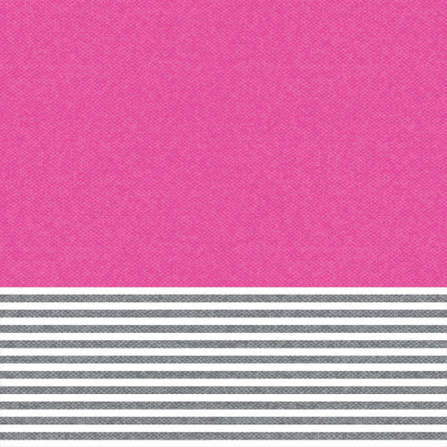 Pink and Grey Stripes Beats Solo Pro Skin