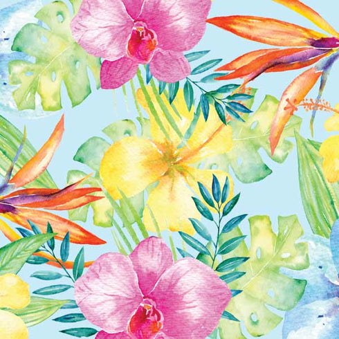 Tropical Daze Galaxy A50 Clear Case