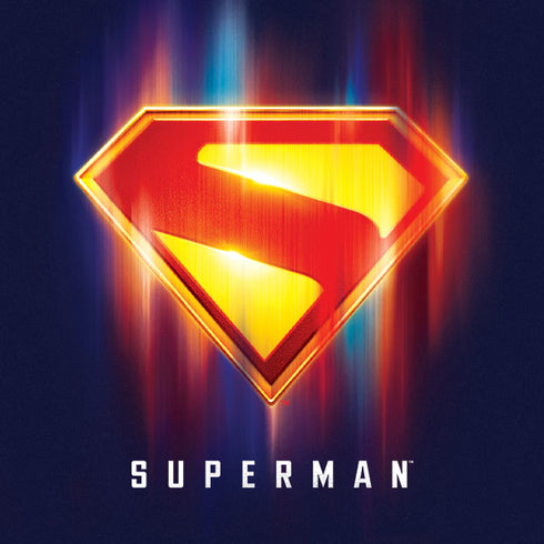 Superman 2025 Energy Shield Neon Emblem Wii Remote Controller Skin