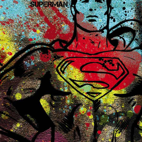 DC Comics Superman Color Splatter Galaxy Buds Live Skin