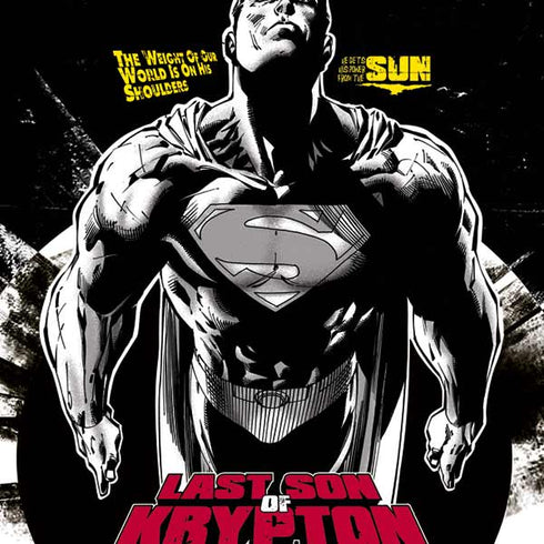 DC Comics Superman Last Son of Krypton Galaxy A50 Clear Case