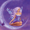 Lavender Moon Fairy by Rachel Anderson Galaxy A50 Clear Case