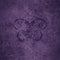 Purple Damask Butterfly by Brigid Ashwood Galaxy Z Flip Skin
