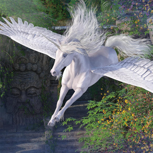 Soaring Pegasus by Laurie Prindle iPhone 14 Folio Case