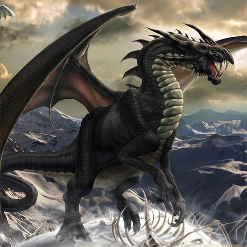 Rogue Dragon by Tom Wood MacBook Skins