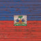 Haiti Flag Dark Wood Asus X202 Skin