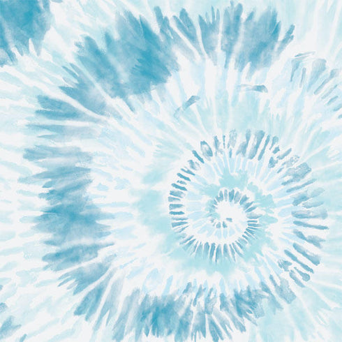 Blue and White Tie Dye iPhone 14 Plus Folio Case