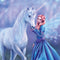 Rhiannon Fairy and Unicorn by Rachel Anderson Amazon Echo Buds Skin