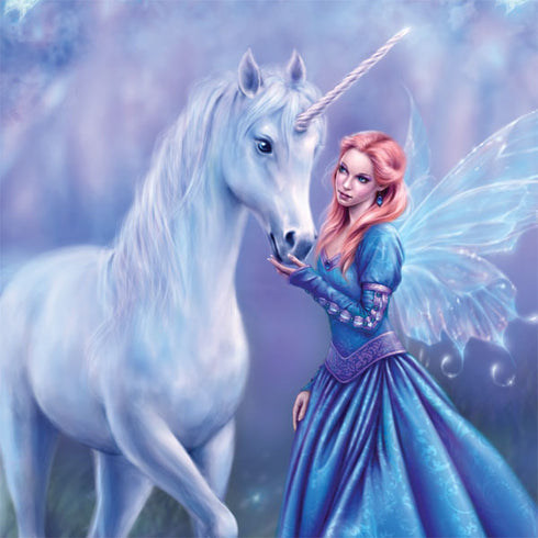 Rhiannon Fairy and Unicorn by Rachel Anderson Galaxy Buds Live Skin