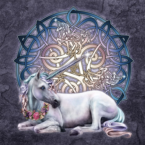 Celtic Unicorn by Brigid Ashwood iPhone 14 Plus Folio Case