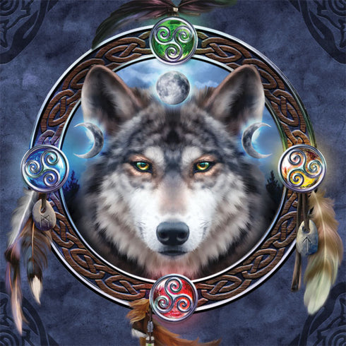 Celtic Wolf Guide by Brigid Ashwood Apple Pencil (1st Gen, 2017) Skin