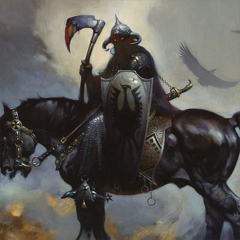 Death Dealer on Horseback by Frazetta Galaxy Buds Live Skin