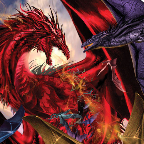 Dragon Battle by Ruth Thompson iPhone 13 Pro Max Folio Case