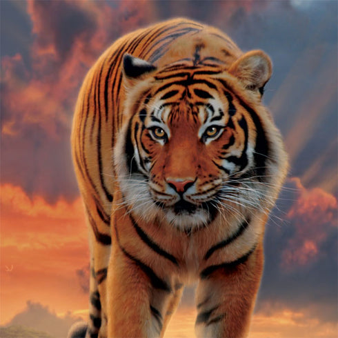 Rising Tiger by Vincent Hie iPhone 7 Folio Case