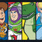 Disney Toy Story Character Grid iPhone 13 Pro Max Folio Case