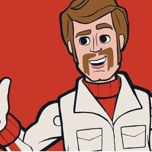 Disney Toy Story Duke Caboom Playstation 3 & PS3 Slim Skin