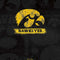 University of Iowa Hawkeyes Distressed Logo MacBook Skins