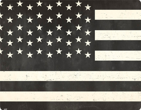 Black & White USA Flag Galaxy Z Flip Skin