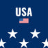 USA Flag Stars iPhone 15 Skin
