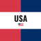 American Flag Color Block Motorola RAZR Skin