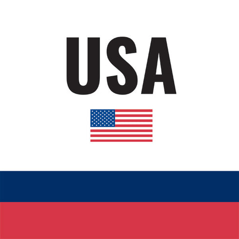 USA American Flag Galaxy A50 Clear Case
