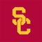 University of Southern California USC Red Logo Xbox 360 Slim (2010) Skin