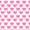 Plush Pink Hearts Beats Solo 2 Wired Skin