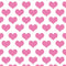 Plush Pink Hearts PS3 Dual Shock wireless controller Skin