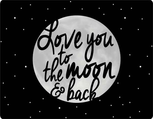 To The Moon And Back BW Beats Solo 2 Wired Skin