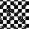 Marijuana Checkered iPhone 7 Folio Case