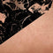 Black and Rose Gold Marble Split Steam Deck Handheld Gaming Computer OLED Skin