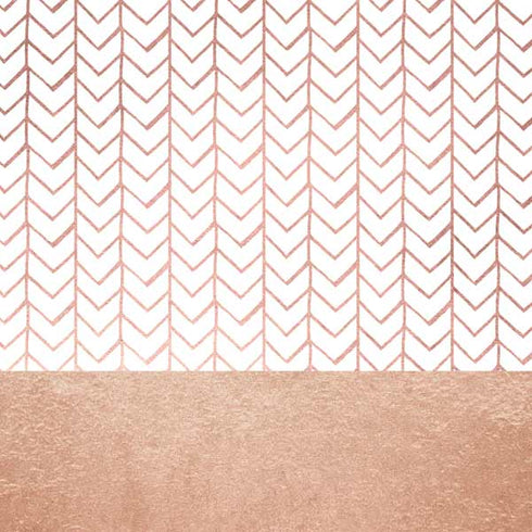 Rose Gold Herringbone Playstation 3 & PS3 Slim Skin