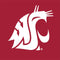 Washington State University Cougars Logo iPhone 13 Pro Max Folio Case