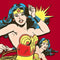 DC Comics Wonder Woman Vintage Action pose K95 RGB PLATINUM Mechanical Gaming Keyboard Skin