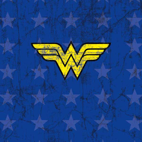 DC Comics Wonder Woman Emblem on Flag Amazon Echo Buds Skin