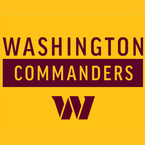 NFL Washington Commanders Yellow iPhone 13 Pro Max Folio Case