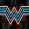 Wonder Woman 1984 (2020) Neon Logo iPhone 14 Plus Folio Case